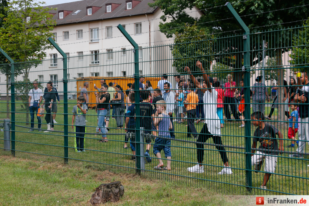 Kundgebung vor ARE in Bamberg II