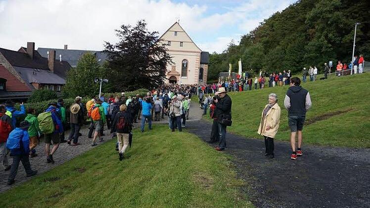 Impressionen von der Kreuzbergwallfahrt. Foto: Marion Eckert