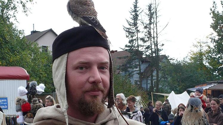 Die Falkner waren ein Publikumsmagnet