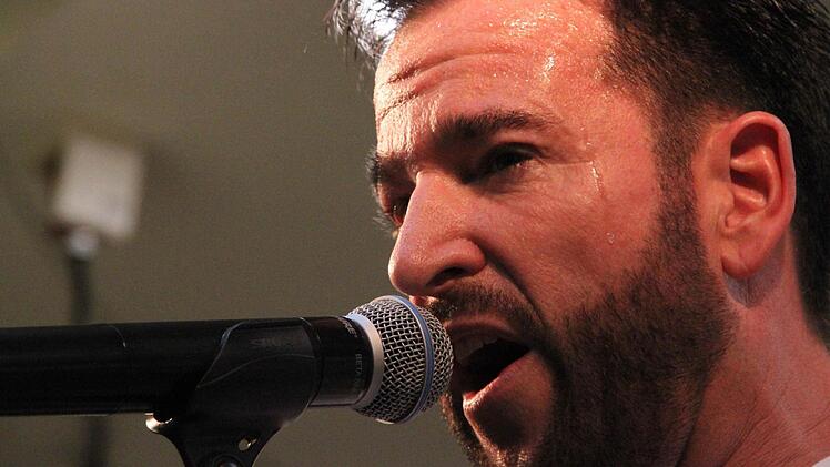 Michael Wendler bei seinem Auftritt im Fritz. Foto: Jürgen Gärtner