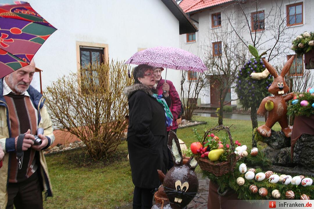 Osterbrunnen in der Fränkischen Schweiz