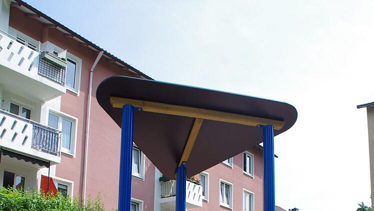 Eindrücke vom Mehrgenerationen-Spielplatz am Kronacher Kreuzberg. Foto: Marco Meißner