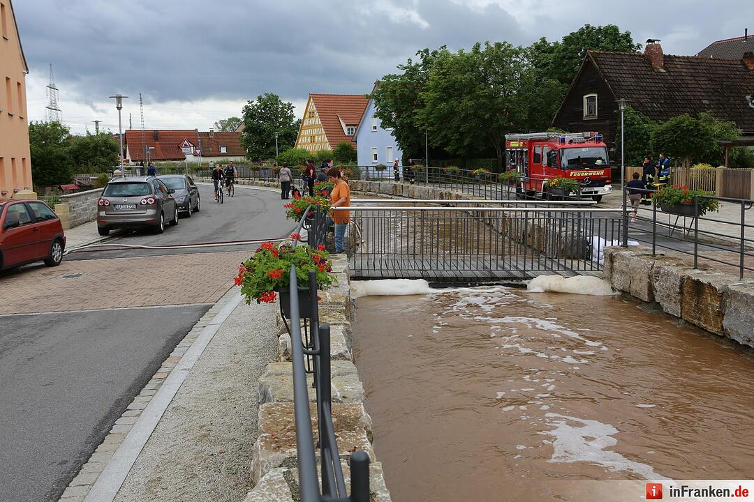 Hochwasser Landkreis Bamberg III - Oberhaid