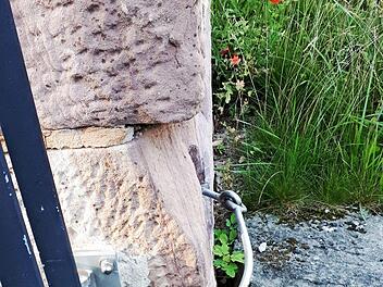 Der Zweite Halter wurde beschädigt. Fotos: Rainer Lutz