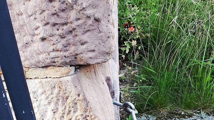 Der Zweite Halter wurde beschädigt. Fotos: Rainer Lutz