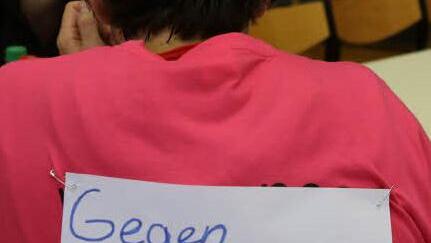 Statement eines Mannes Foto: Barbara Herbst