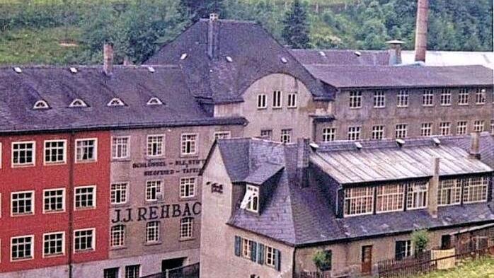 So sah die Nordhalbener Firma J.J. Rehbach kurz vor dem Brand im Jahr 1972 aus.  Foto: Archiv Michael Wunder