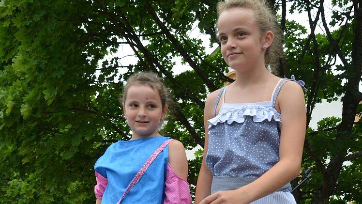 Die Models hatten sichtlich Spaß. Foto: Björn Hein