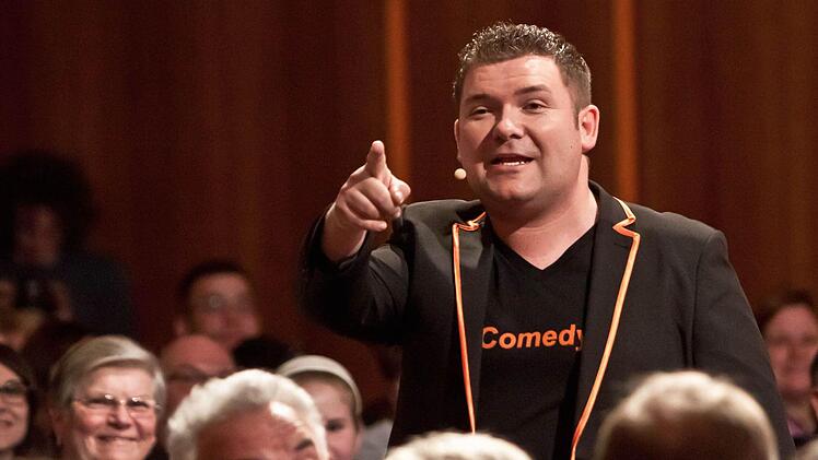 Sebastian Reich auf Tuchfühlung mit dem PublikumFoto: Jochen Berger