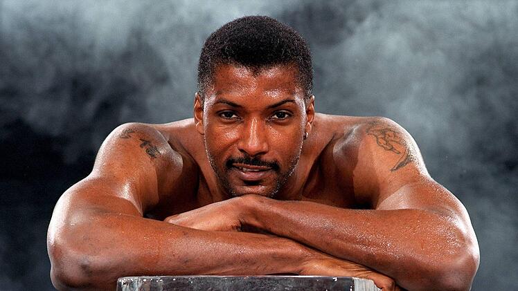Der "Iceman": Anells Vater Wendel Alexis - hier eine Aufnahme aus dem Jahr 2002 - absolvierte neun Länderspiele für die USA. Foto: Imago