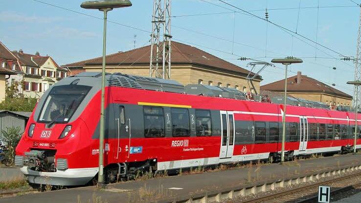 Ab heute verkehrt die Baureihe ET 442 (Talent 2) zwischen Bamberg uind Saalfeld bzw. Nürnberg und Jena. Foto: Oelzner