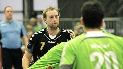 Johan Anderson kehrte nach seiner langen Verletzungspause wieder zurück ins Team des HSC. Aber auch er konnte die Niederlage nicht verhindern.
