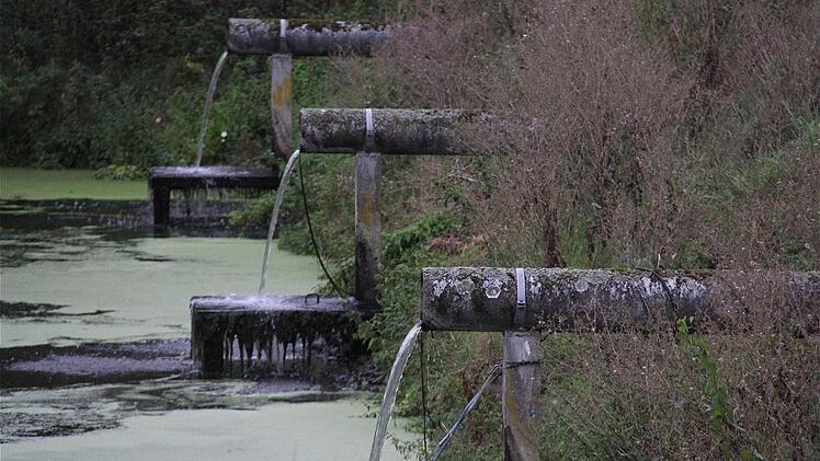 In die Gemeinschaftskläranlage fließen die Abwässer aus Ramsthal, Sulzthal und Wirmsthal. Foto: Gerd Schaar