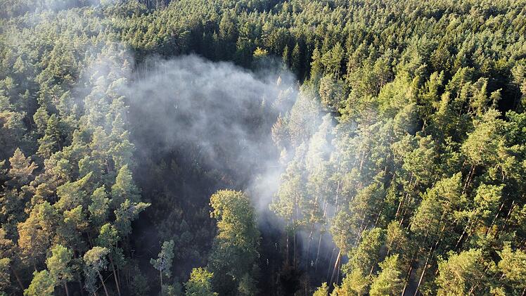 Waldbrand ruft Feuerwehr auf den Plan: Rund 20 Hektar stehen in Flammen