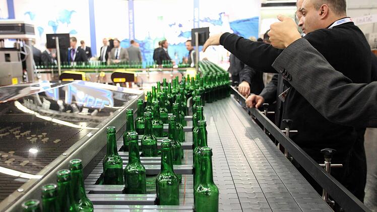 Auf der Getränkemesse Brau Beviale im Messezentrum Nürnberg werden moderne Abfüll- und Brauanlagen ausgestellt. Foto: News5 / Ott