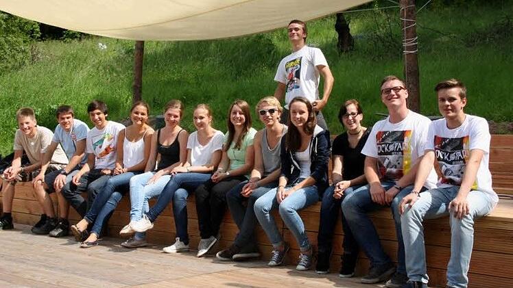 Die fleißigen Bauarbeiter des MGFG.