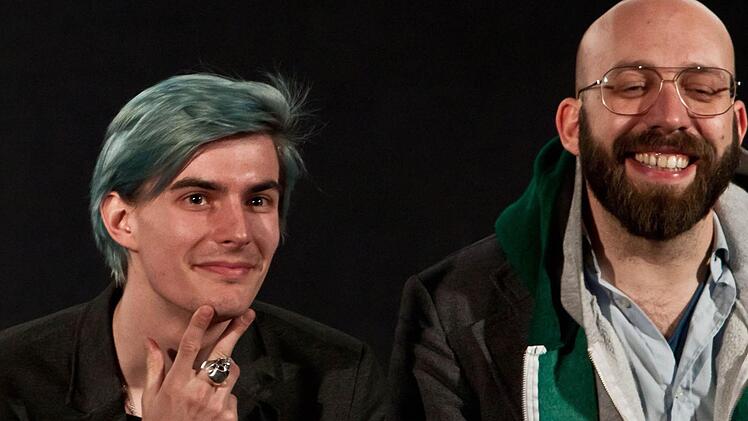 Komponist Golo Schultz und Regisseur Jakob Lass