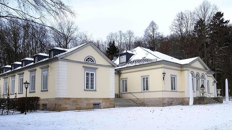 Winterimpressionen: Parlkrestaurant Rosenau.Foto: Jochen Berger