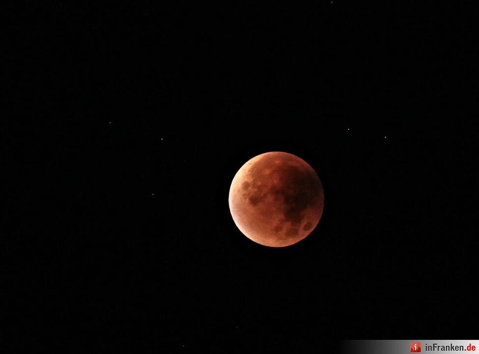 Blutmond über Franken