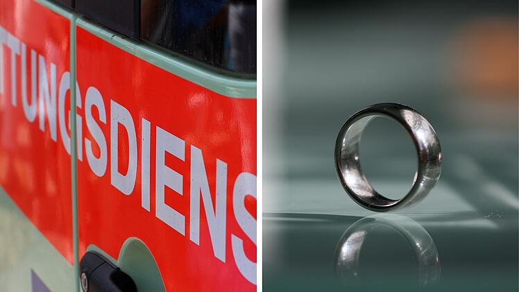 Mann aus Coburg verliert Finger - mit Ehering h&auml;ngen geblieben