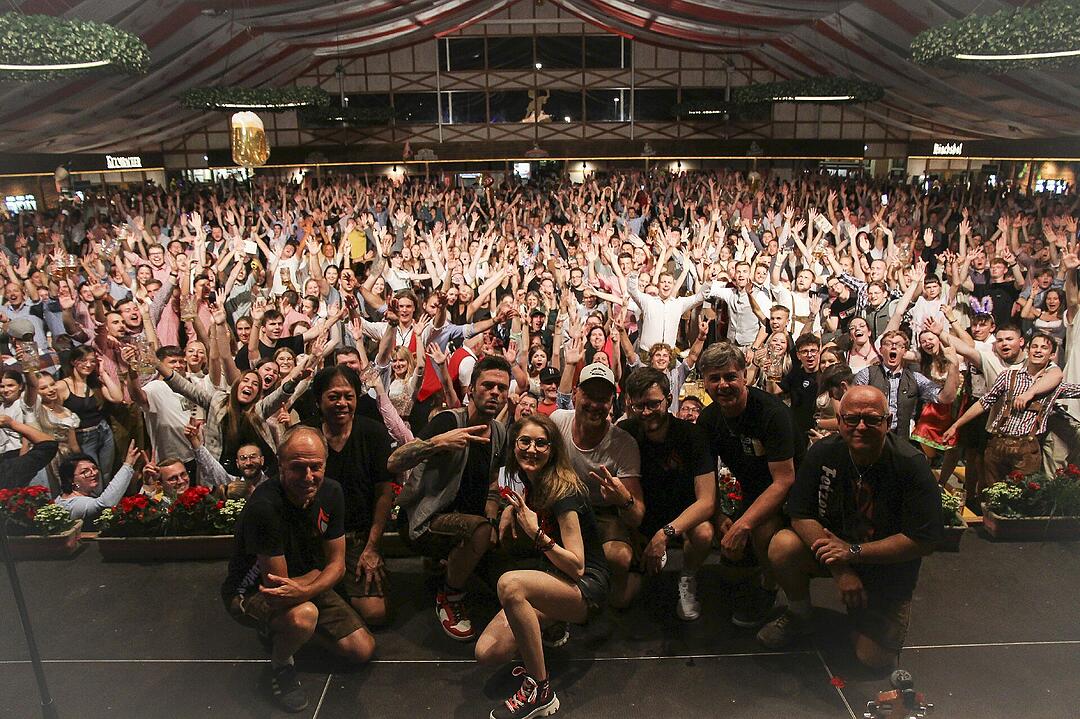 Beste Stimmung mit den "Fetzentalern"