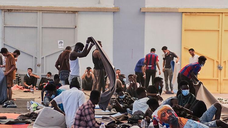 Migranten in Griechenland