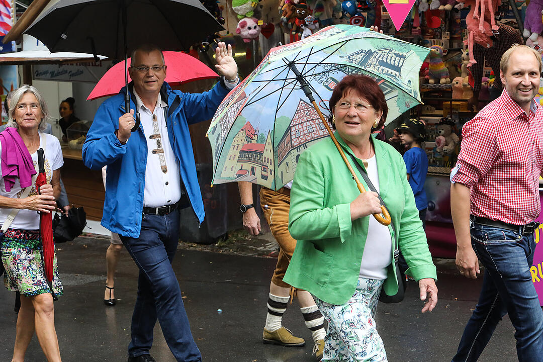 Forchheim; Annafestumzug; Annafeststimmung; Foto: Barbara Herbst