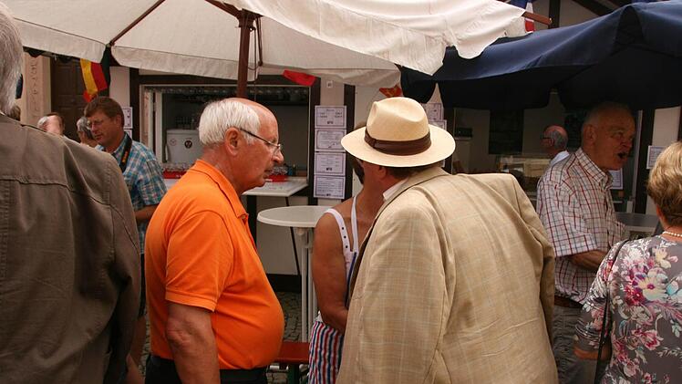 Empfang der Delegation Vernon (Frankreich) zum Rakoczy-Fest 2013.