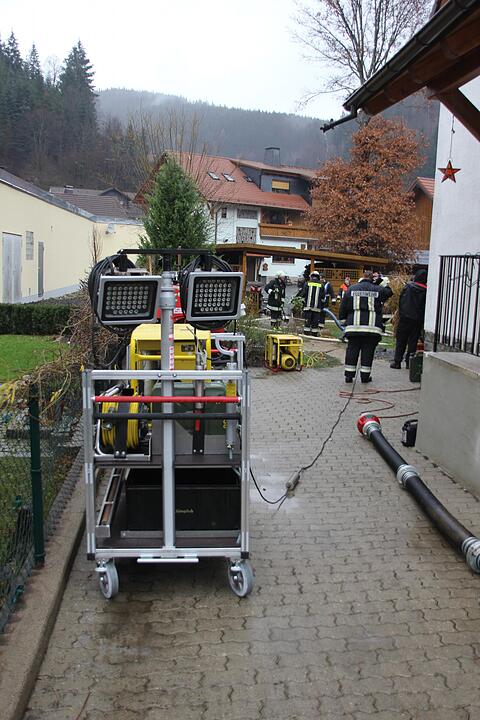 Land unter in Wallenfels
