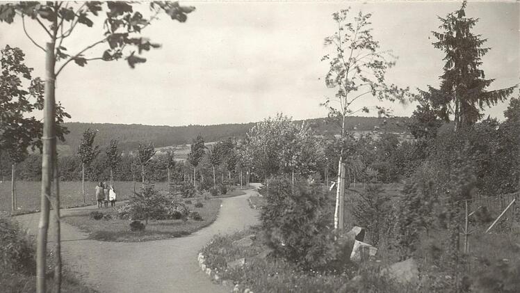 Eberns Anlagenring in seinen frühen JahrenFoto: Archiv Steffen Schanz