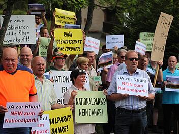 Der Widerstand gegen einen Nationalpark Rhön hat auch den Wildfleckener Marktgemeinderat zu grundsätzlichen Beschlüssen bewogen: Ja zum Biosphärenreservat, Nein zum Nationalpark.Sebastian Schmitt