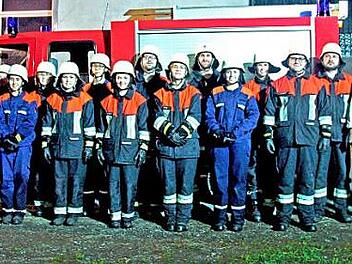 Bestens ger&uuml;stet sind die Aktiven der Wickendorfer Wehr. Das bewiesen sie bei der Leistungspr&uuml;fung. Foto: ut