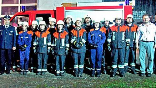 Bestens ger&uuml;stet sind die Aktiven der Wickendorfer Wehr. Das bewiesen sie bei der Leistungspr&uuml;fung. Foto: ut