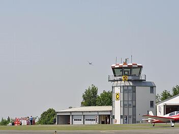 Tower auf dem Flugplatz Brandensteinsebene. Foto: CT-Archiv