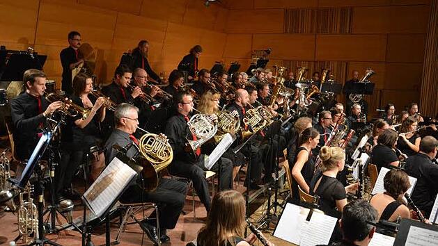Das Große Blasorchester der Ebrachtaler Musikanten aus Burgebrach Foto: privat