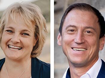 Neu als Bürgermeister im Coburger Land: Nina Liebermann in der Gemeinde Itzgrund   und Andreas Carl in Weitramsdorf.