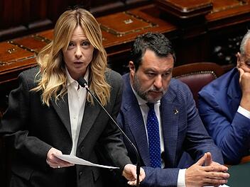 Italiens Ministerpr&auml;sidentin Giorgia Meloni