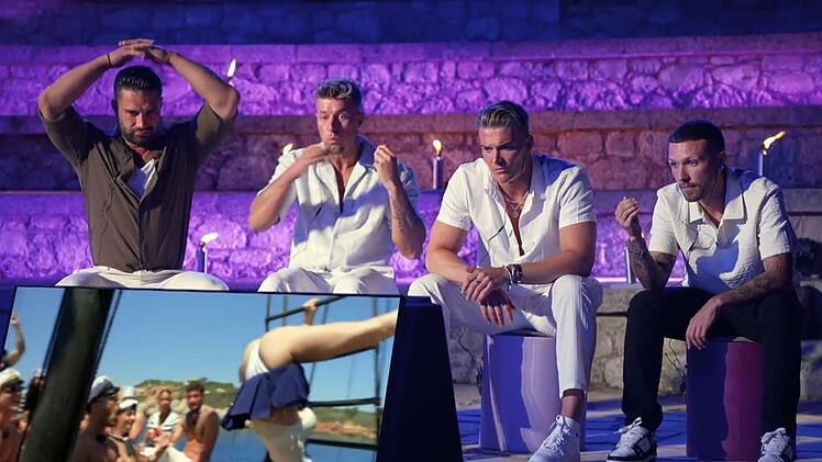 Erste Bilder aus der Frauenvilla: Die Männer sind entsetzt von Chiara.