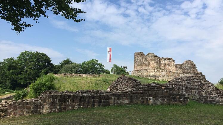 Die Osterburg ist eine Besucherattraktion. Die Freunde der Osterburg haben weitere Pläne für die Anlage.  Marion Eckert