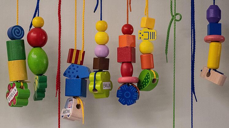 Am Stadtpark in Kulmbach entstehen zus&auml;tzliche und dringend ben&ouml;tigte Kita-Pl&auml;tze. Foto: Swen Pf&ouml;rtner/dpa