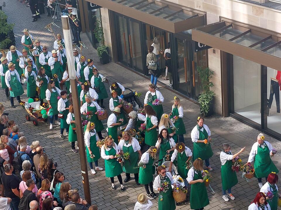 Michaelis-Kirchweih in Fürth 2023 - Bilder vom Fränkischen Erntedankfestzug