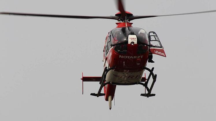 Der Helikopter Christoph 60 wurde aus Suhl beordert. Seine Besatzung  konnte jedoch nicht mehr helfen