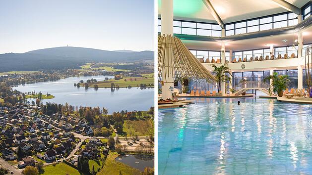 Therme, Schwimmen, Erholen, Natur, Naturgebiet, Naherholung, Baden, Entspannung, Relaxen, Wellness, Fichtelgebirge, Oberfranken