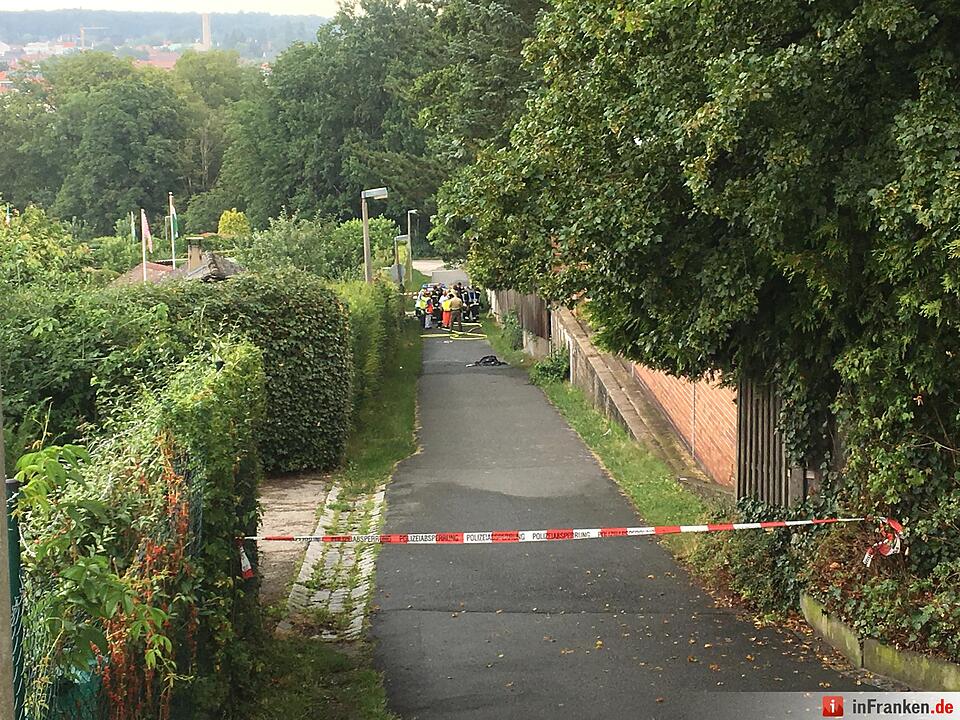 Koffer verpufft in Zirndorf