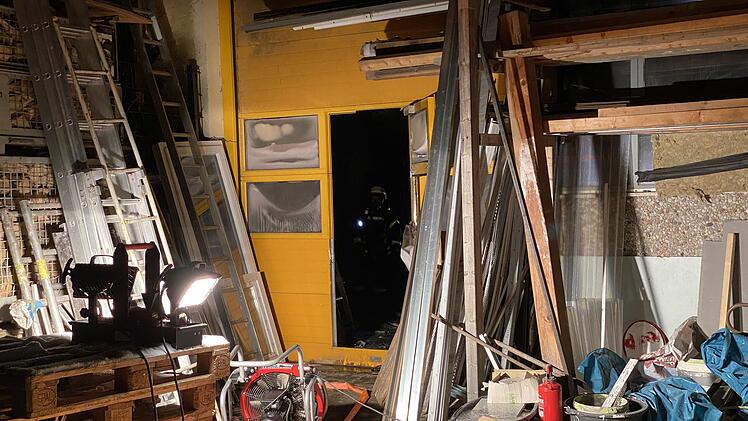 Brand in Schreinerei ausgebrochen