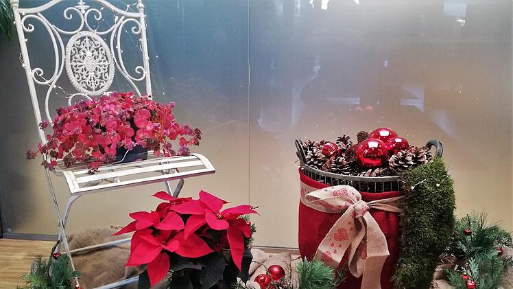 Eindrücke vom Weihnachtsmarkt der Lebenshilfe-Werkstatt in Nüdlingen. Foto: Sigismund von Dobschütz