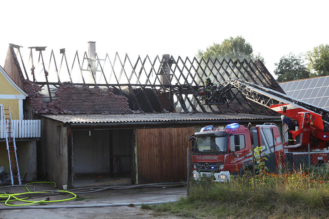 Weidenbach: Scheune gerät in Brand – hoher Schaden