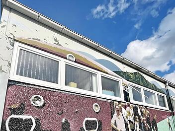 Aus einer Fassade wurde ein Kunstwerk.