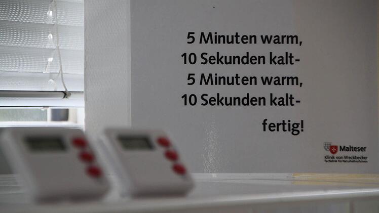 Dabei gilt stets: Länger im Warmen, kurz im Kalten. Foto: Ulrike Müller