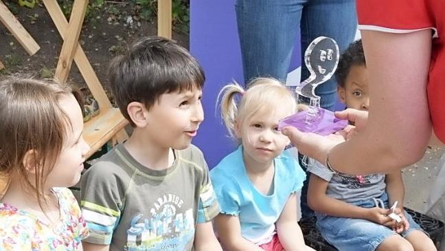 Im vergangenen Jahr gewann das Caritas-Kindehaus den deutschen Forscherpreis. Foto: Christiane Lehmann